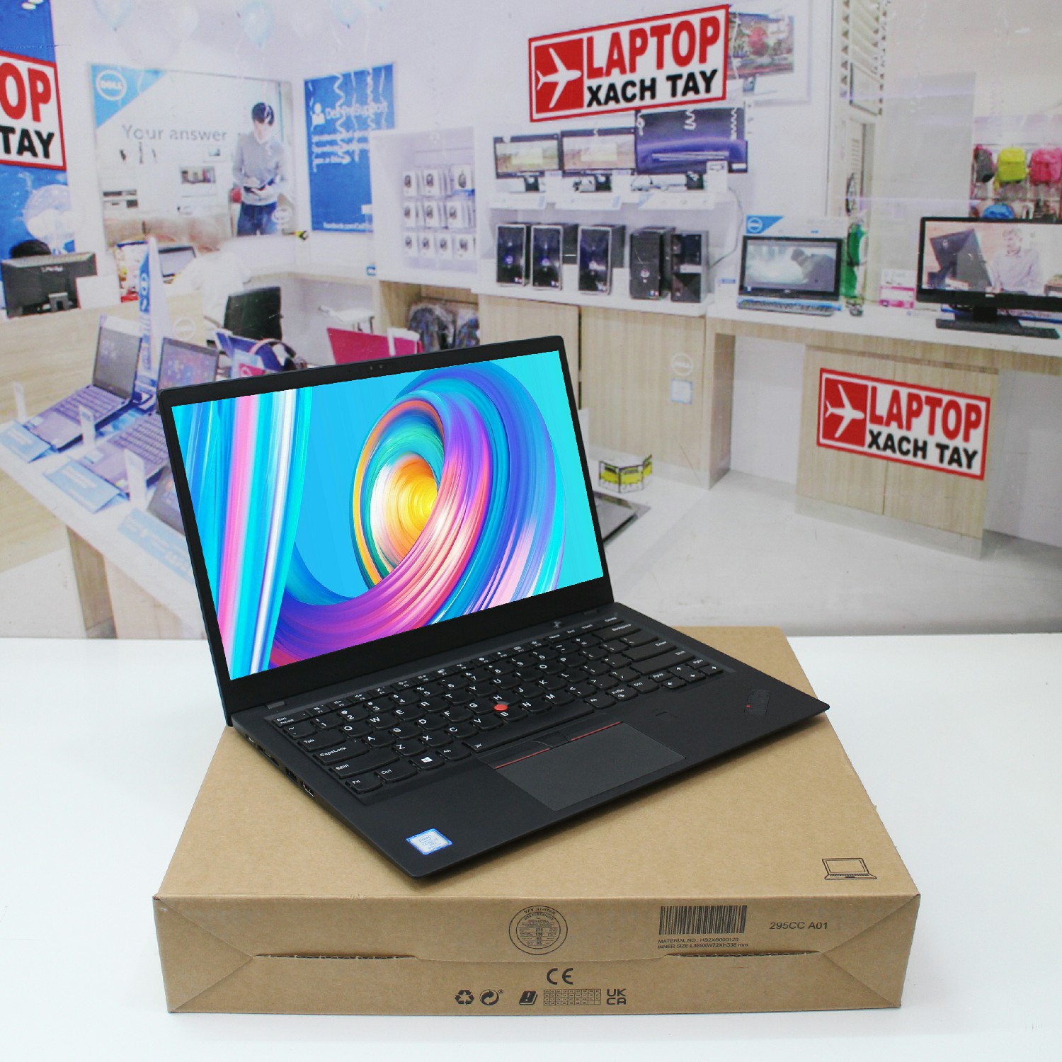 Laptop Lenovo Thinkpad X1 Carbon Gen 7 I7 8665U Ram 16Gb  512Gb Fhd  Cảm Ứng - Laptop Xách Tay Shop