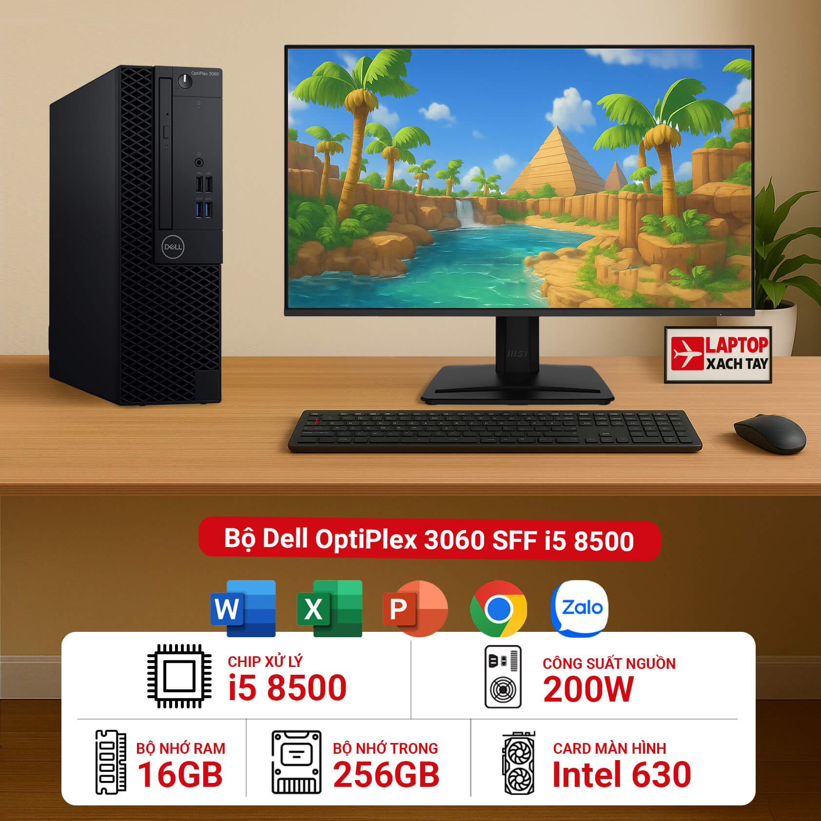 Bộ Dell OptiPlex 3060 SFF i5 8500 - Avatar