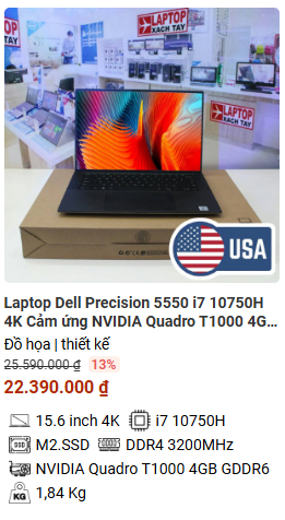 Top 5 laptop đồ họa cho sinh viên thiết kế xây dựng đáng mua nhất tháng 11/2024 Laptopxachtayshop