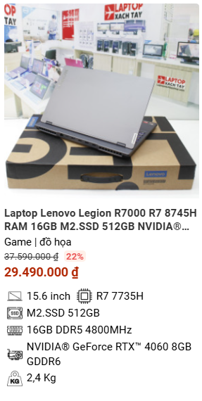 Top 5 laptop đồ họa cho sinh viên thiết kế xây dựng đáng mua nhất tháng 11/2024 Laptopxachtayshop