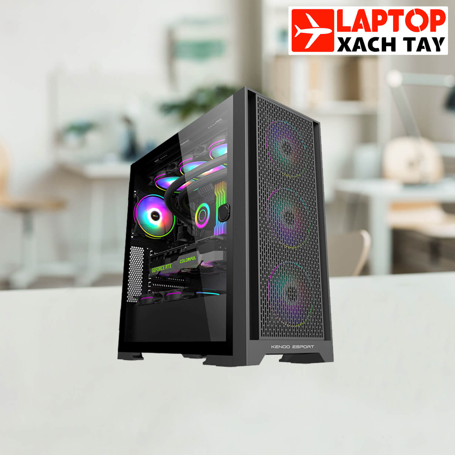 Máy tính bộ lắp ráp Gaming đồ họa LTXT i5 Gen 12 RTX™ 3050 6GB (Chỉ PC)
