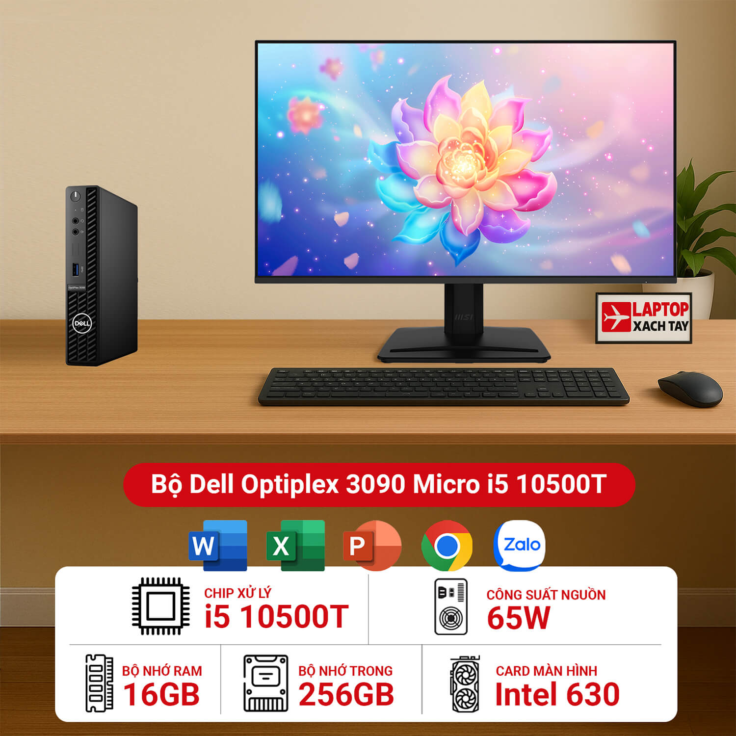 Bộ Dell Optiplex 3090 Micro i5 10500T - Avatar