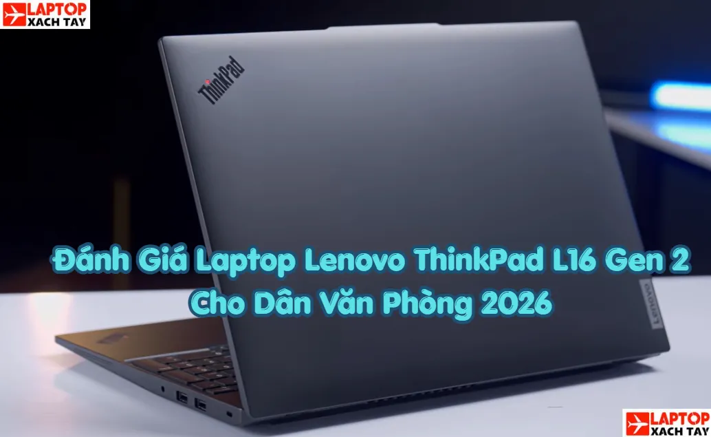 Đánh Giá Chuyên Sâu Lenovo ThinkPad L16 Gen 2: Cỗ Máy 16 Inch Tối Ưu Cho Dân Kế Toán, Tài Chính Và Văn Phòng